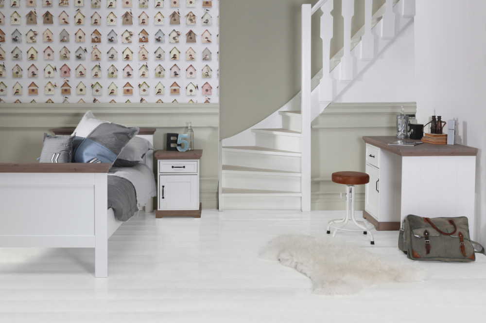 Kidsmill Savona white/grey Kidsmill Savona ifjúsági szoba szürke szegéllyel